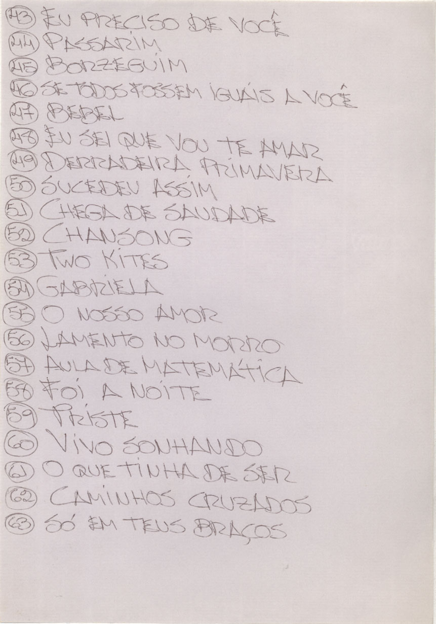 Cancioneiro Tom Jobim